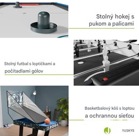 InternetovaZahrada Detský herný stôl 5v1