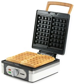 DOMO DO9274W vaflovač s termostatom, matná biela