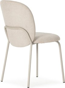 Krémové jedálenské stoličky v súprave 4 ks Daia – Marckeric