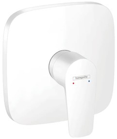 Hansgrohe Talis E, sprchová batéria pod omietku, biela matná, HAN-71765700