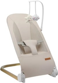 Detské hojdacie kreslo Moon 50 béžové