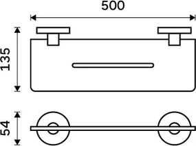 Nimco Polica, 50 cm IXI - UNM X450-10
