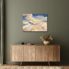 Obraz - Nebeské medúzy (70x50 cm)
