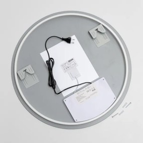 Brilagi - LED stmievateľné zrkadlo s vyhrievaním a podsvietením DEMI PRO LED/20W/230V priemer 60 cm IP44