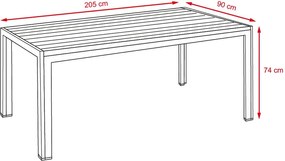 Záhradný stôl VIKING XL