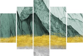 Obraz - Smaragdové hory N⁰2 (150x105 cm)