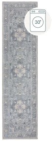 Zelený umývateľný behúň s prímesou recyklovaných vlákien 60x230 cm Windsor – Flair Rugs