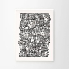 Moikka Plagát Timeline Black by Ana Frois 50x70