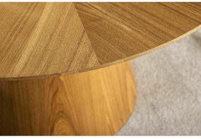 Okrúhly jedálenský stôl ANGEL 120x120 cm, dekor dub