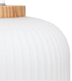 Atmosphera - Závesný luster na lanku TRAVIS 1xE27/25W/230V borovica