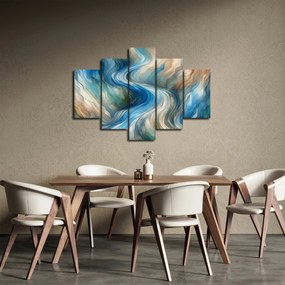 Obraz - Abstraktný prúd (150x105 cm)
