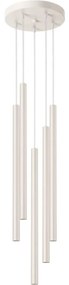 Sollux SL.1516 - Luster na lanku PASTELO 5xG9/8W/230V krémová SLX1368