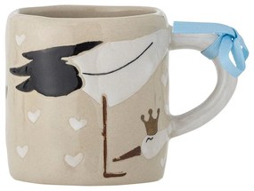 Béžový keramický detský hrnček 225 ml Bambino – Bloomingville Mini