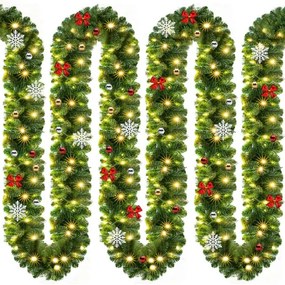Svietiaca girlanda 80LED 5m teplá biela vonkajšie aj vnútorné