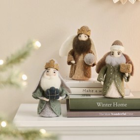 Ib Laursen Vianočná dekorácia The Three Wise Men – set 3 ks