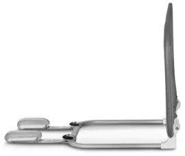 Lionelo - Bezpečnostná zábrana k posteli LORA tmavošedá