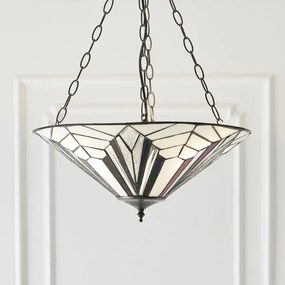 Endon 63936 - Luster na reťazi Tiffany ASTORIA 3xE27/60W/230V pr. 48 cm