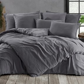 4Home Mušelínové obliečky Steel, 135 x 200 cm, 80 x 80 cm