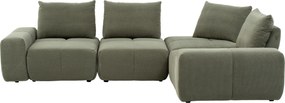XXXLutz SEDACIA SÚPRAVA, textil, olivovozelená Xora - Sedačky - 000552036302