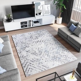 Kusový koberec Liam sivý 180x250cm