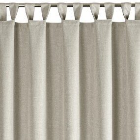 ZÁHRADNÝ VODEODOLNÝ ZÁVES NA PÚTKACH GARDEN 155X240 CM BÉŽOVÁ