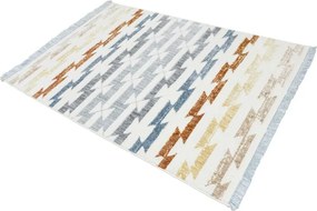 Koberec BROADWAY C0784 biely / žltý / krémový