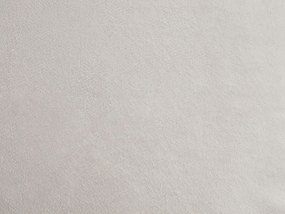 Zamatový puf 50 x 50 x 30 cm svetlobéžový DAREYN Beliani