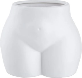 BOODY Váza/kvetináč 13 cm - biela