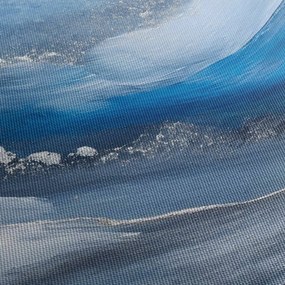 Obraz - Abstrakcia oceánu (120x50 cm)