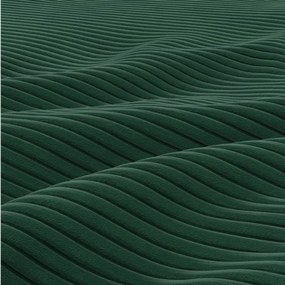 Rohová rozkladacia sedačka NOTO Poso 014 fľaškovo zelená