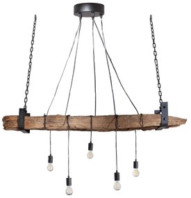 Závesné svietidlo Barracuda 152 cm recyklované