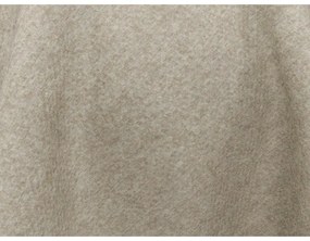 Béžové čalúnené jedálenské kreslo Kalo – Makamii