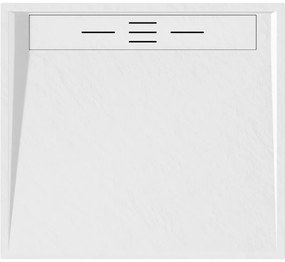 Mexen Amon, SMC obdĺžniková sprchová vanička 100 x 90 cm, biela, 4F109010