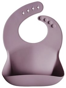Mushie Silikónový podbradník: Pale Mauve