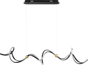 Závesné LED svietidlo Colia, 1x LED 55w, 4000k, b/g