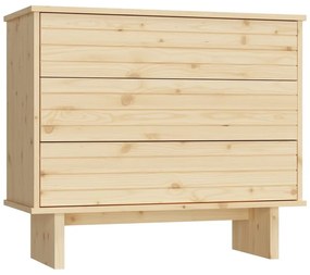 Prírodná komoda z borovicového dreva Karup Design Kommo