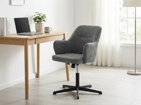 Sivé kancelárske kreslo NERIS