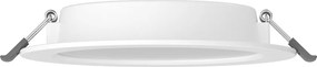 Mexen LDRR, LED stropné svietidlo na zapustenie, priemer 12 cm 14 cm, 9W, studená - 6500K, 990 lm, biela - L210-014-0965-20