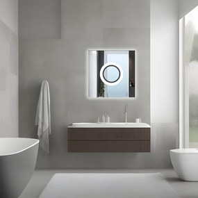 Rea Zrkadlo 60x60 s LED osvetlením HOM-01513