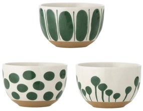 Bloomingville Keramická miska Linora Green 580 ml B