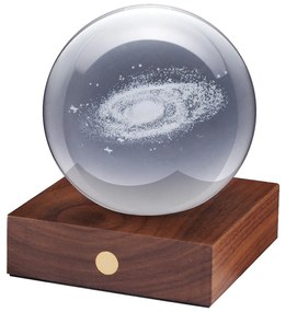 Tmavohnedá svetelná dekorácia na USB Amber – Gingko