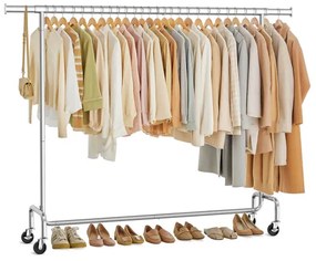 Vešiakový stojan na kolieskach HSR176E01