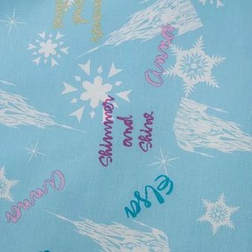 Jerry Fabrics Obliečky do postieľky 100x135 + 40x60 cm - Frozen "Light blue"