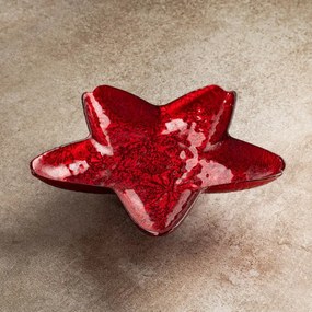 Dekoračný tanier BLITS červený 722011