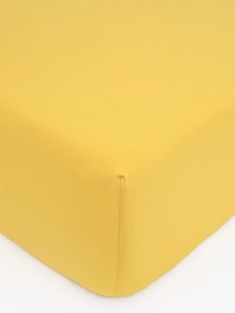 Jersey plachta Classic 200 × 200 cm - horčicová