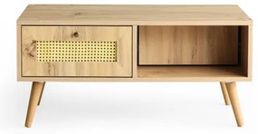 Konferenčný stolík SIDYMA 45x97 cm hnedá