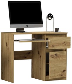 Moderný písací, kancelársky stôl MODERN N-33 - rôzne farebné prevedenia artisan