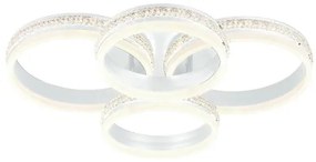 LED stmievateľný prisadený luster LED/150W/230V 3000-6500K + diaľkové ovládanie