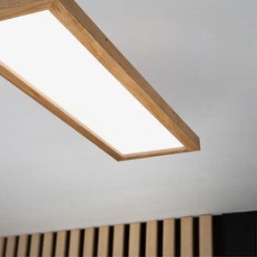 Brilagi - LED kúpeľňové svietidlo WOODY FRAME LED/50W/230V 120x30 cm IP44 dub