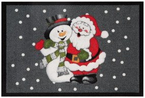 Hanse Home Collection koberce Rohožka Vánoce - sněhulák, santa 103048 - 40x60 cm